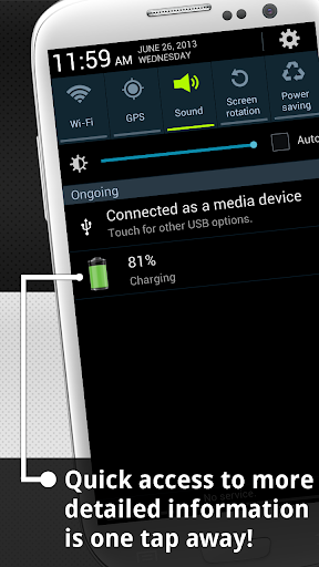 Show Battery Percentage Screen 2