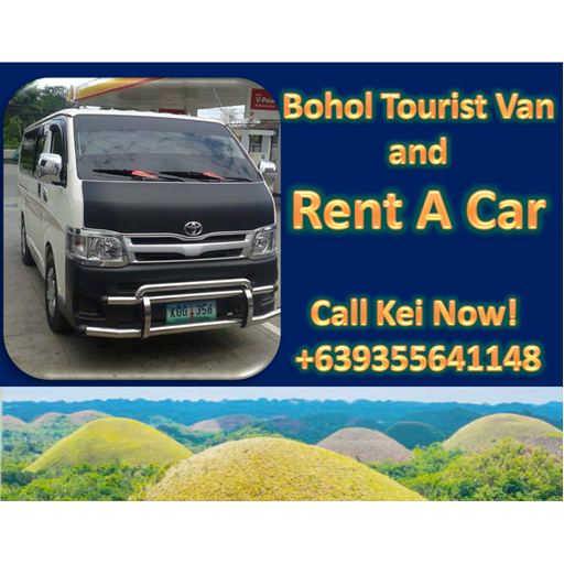 KEI BOHOL TOURIST VAN and RENT logo