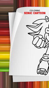Coloring Soni Exe Hedgehogs