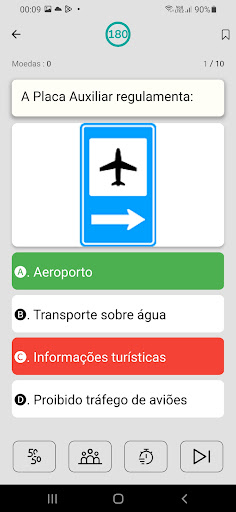 Simulado Detran 2024 Screen 3
