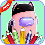 Cover Image of Скачать Among us Coloring 1.0 APK