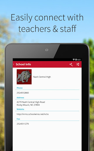 Nash-Rocky Mount PS Screen 2