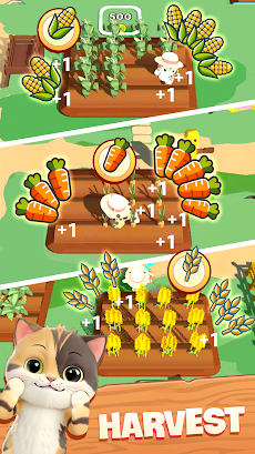 Meowaii Farm - Cute Cat Gameのおすすめ画像4