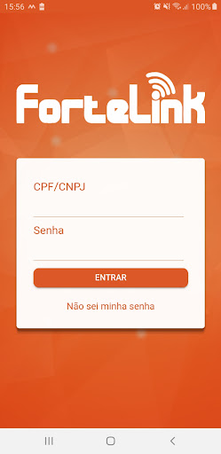 Android application Fortelink screenshort