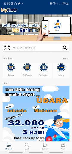 My Kurir Screen 2
