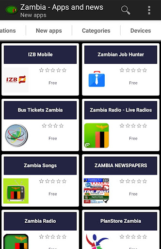 Zambia apps Screen 3