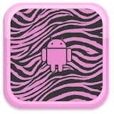 Pink Zebra Live Wallpaper icon