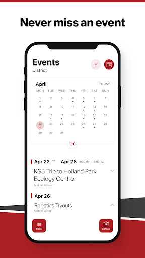 Hilton Central Schools Screenshot