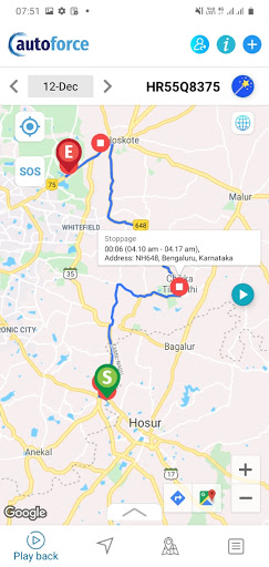 Autoforce - Vehicle GPS Tracki Screen 3