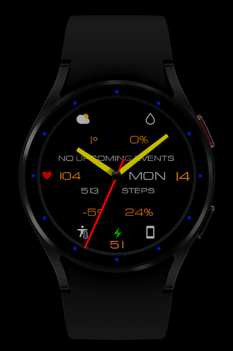 Mechanical Watch Face Wear OS Screen 3