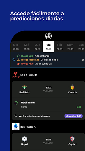 Vista previa de la aplicación