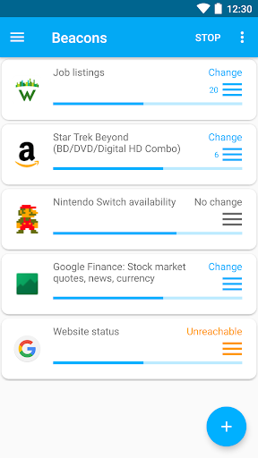 WebBeacon Website Monitor