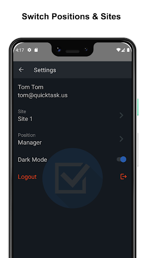 QuickTask Daily Wallboard Screen 3