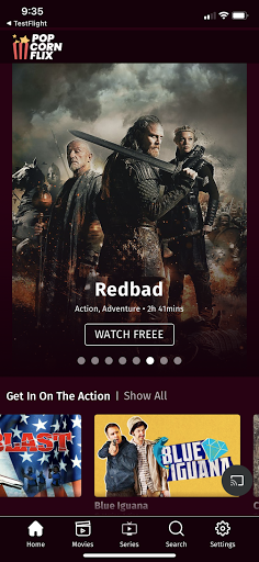 Screenshot of Popcornflix™ – Movies & TV