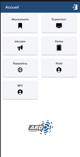 Android application ARD Access Mobile screenshort