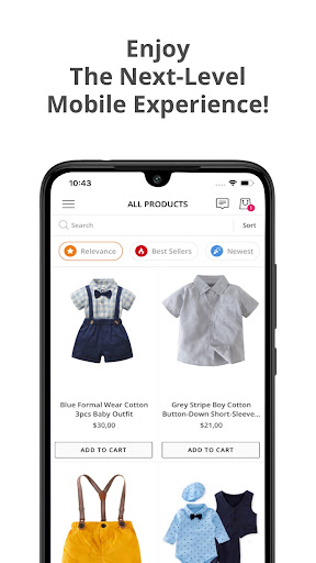 Screenshot of The William Allen Co Boutique