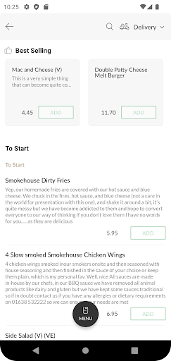 The Smokehouse @ The Chequers Screen 2