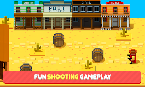 Angry Gun: voxel shooting game