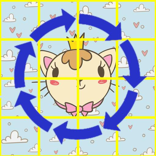 Super rotating puzzle  Icon
