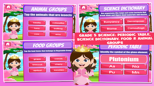Princess Fifth Grade Games Screen 2