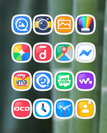 Screenshot of Kamsa Squircle - Icon Pack
