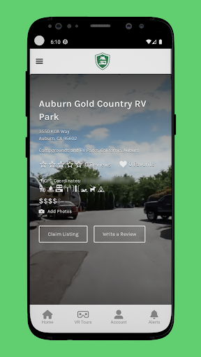 Campground Views Screen 2