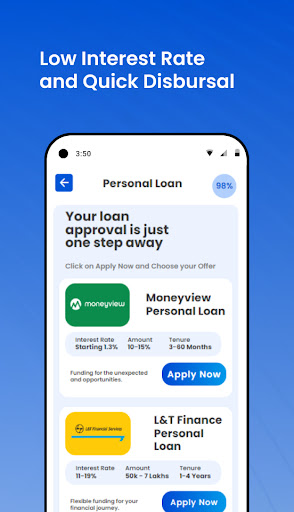 WeCredit:Personal Loan App Screen 2