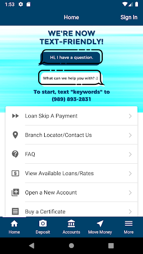 Android application Great Lakes FCU screenshort