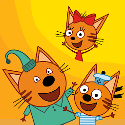 Значок приложения "Три кота. игры для детей"