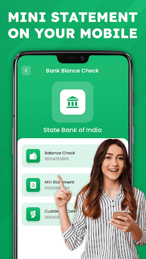 Bank Balance Check Screen 2