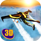 Skydiving Flying Air Race 3D icon