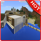 Red Stone Mansion Map MCPE icon