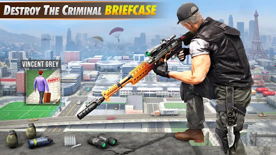 New Sniper Shooting Assassin Free Shooting Games