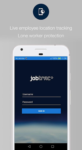 Android application Jobtrac+ screenshort