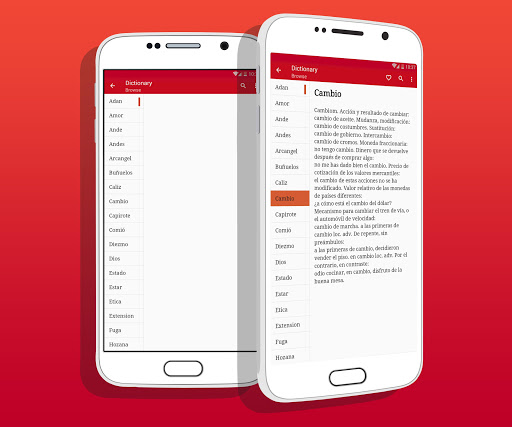 Spanish Dictionary Screen 3