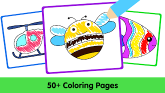 Game screenshot Kids Coloring Pages & Book hack
