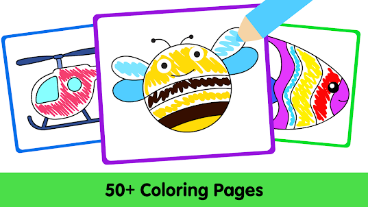 Kids Coloring Pages & Book