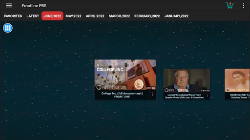 Screenshot of Frontline PBS (Unofficial)