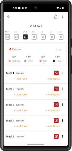 Android application Muscle Factory screenshort
