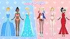 screenshot of Paper Doll Makeover & Dress Up