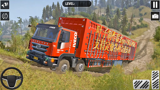 Snow Mud Truck Runner Offroad screenshot 16