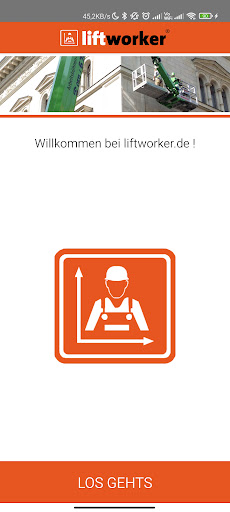 Android application Liftworker screenshort