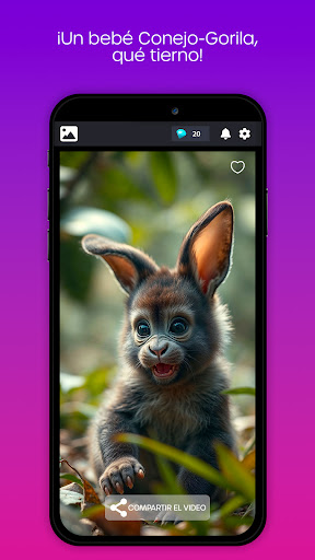 Animal Mix: Vídeos Increíbles Captura de Pantalla del Juego Android 3