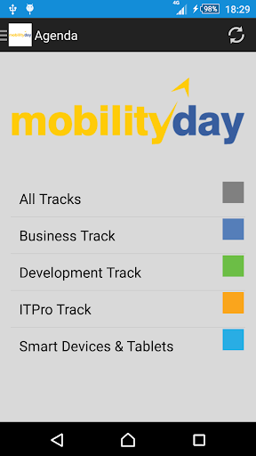 MobilityDay 2015 Screen 2