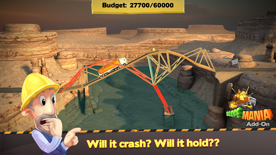 Captura de tela do construtor de ponte