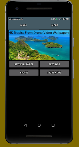 Tropics beach Video Wallpaper Screen 3