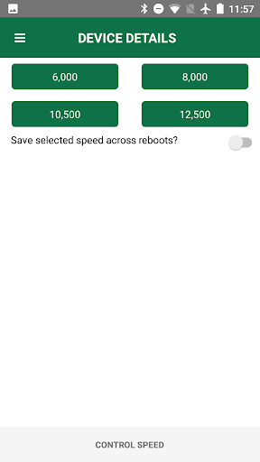 Android application Minnich Monitor screenshort
