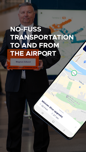 Android application Prague Airport Transfers: Shut screenshort