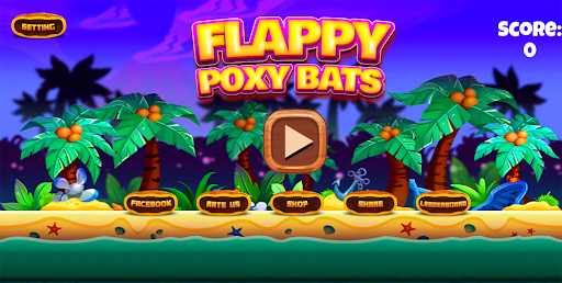 Android application Flappy Poxy Bats – Flap Flap B screenshort