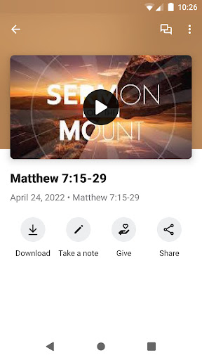 Blue Ridge Community Church Screen 3